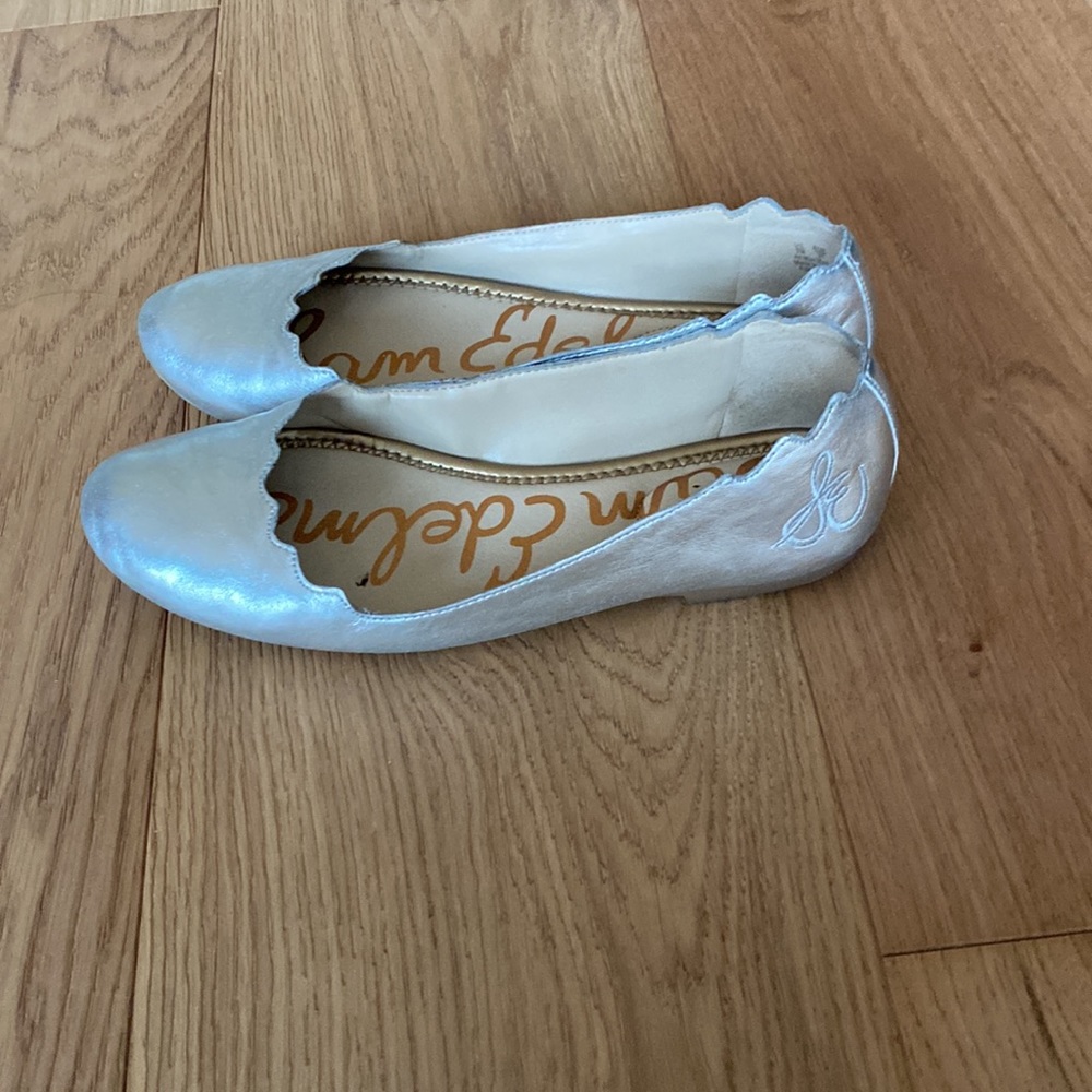 Sam Edelman Ballet Flats metallic flats - silver ballet flats